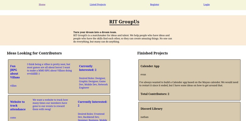 GroupUs – screenshot 1
