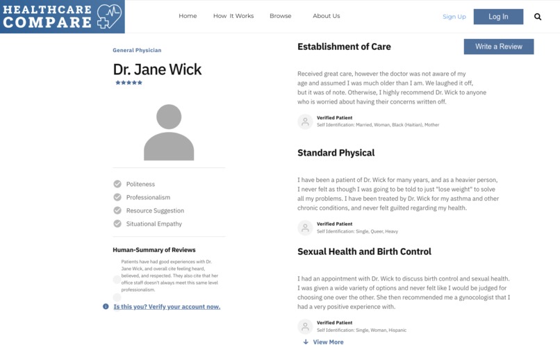 HealthcareCompare – screenshot 4