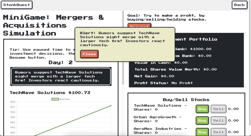StonkQuest – screenshot 3