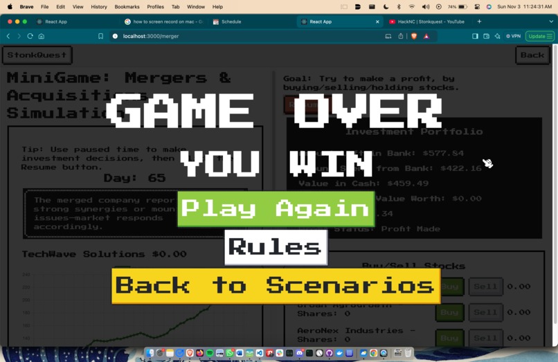 StonkQuest – screenshot 6