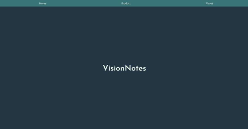 VisionNotes – screenshot 1