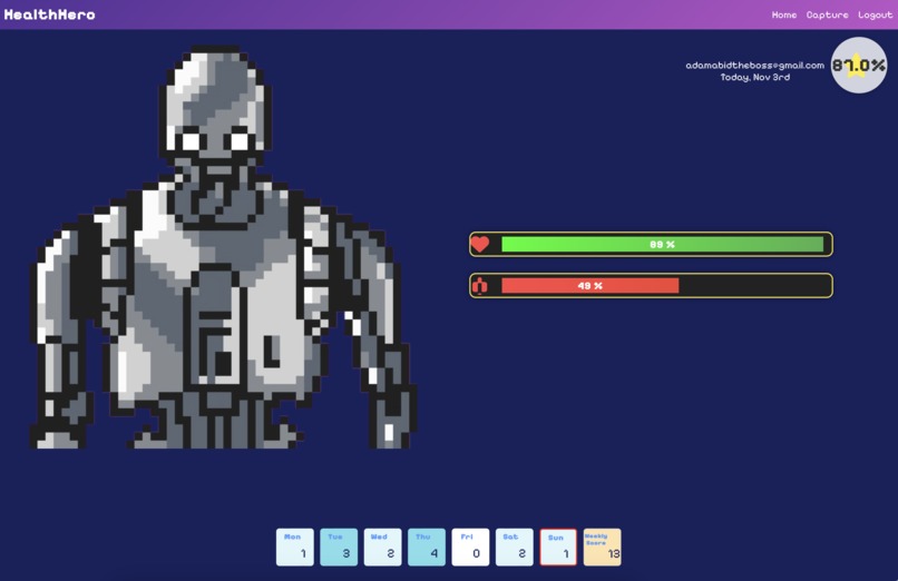 HealthHero – screenshot 2