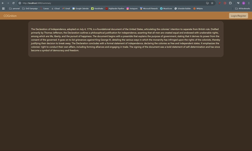 COGnition – screenshot 2