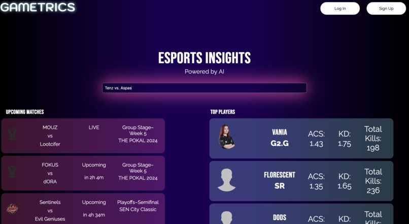 Gametrics | Esports Stats – screenshot 2