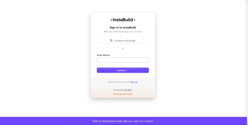 InstaBuild – screenshot 2