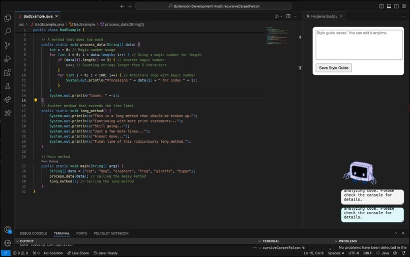 Hygiene Buddy – screenshot 2