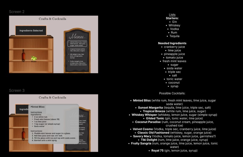 Craft and Cocktail – screenshot 2