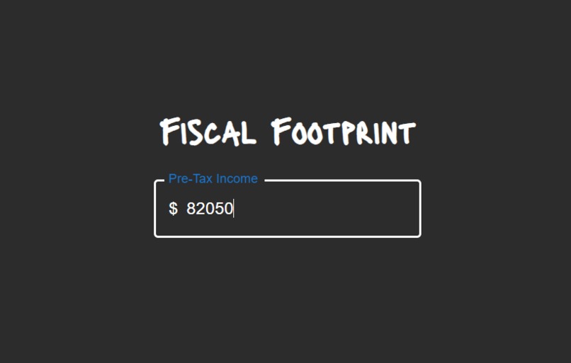 Fiscal Footprint – screenshot 2