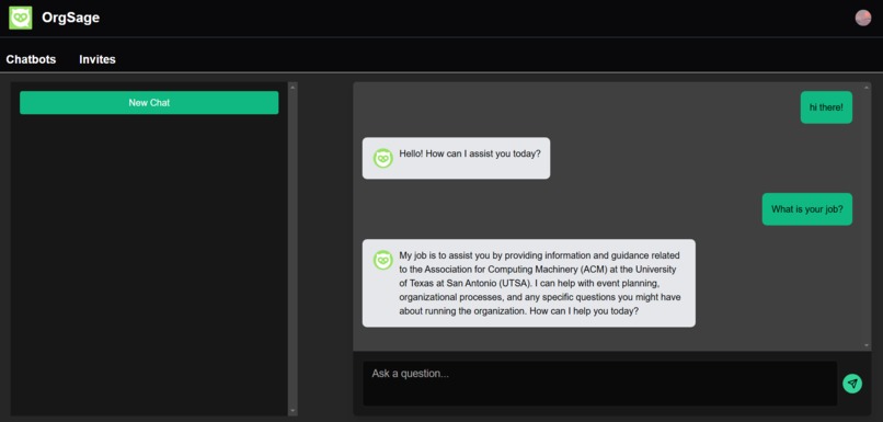 OrgSage – screenshot 1