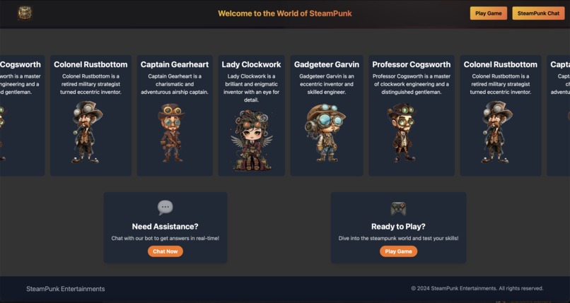 SteamPunk Entertainments – screenshot 1