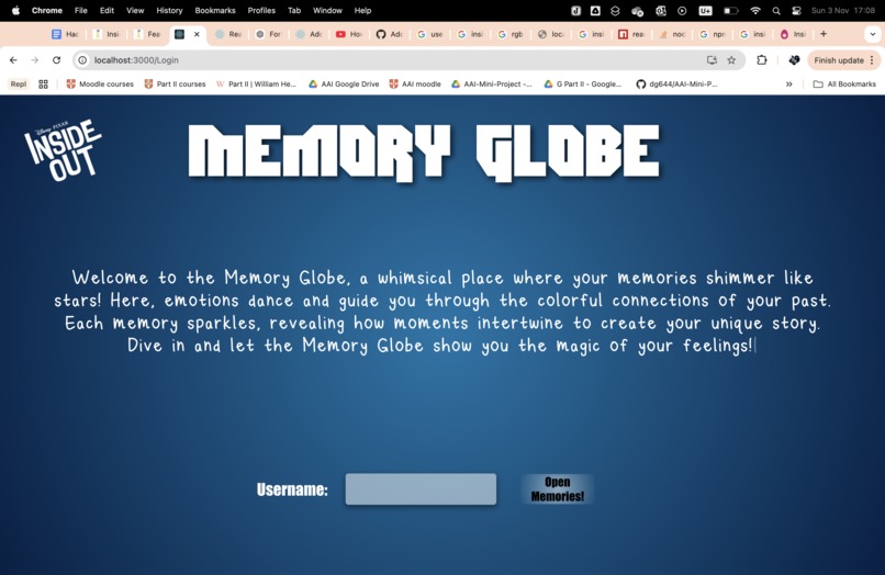 Inside Out Memory Globe – screenshot 1