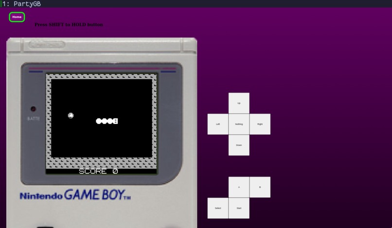 PartyGB – screenshot 1