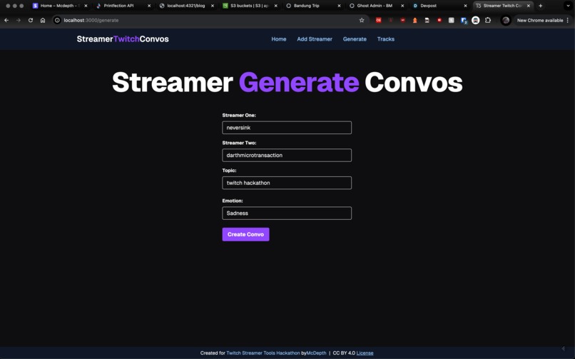Streamer Twitch Convos – screenshot 3