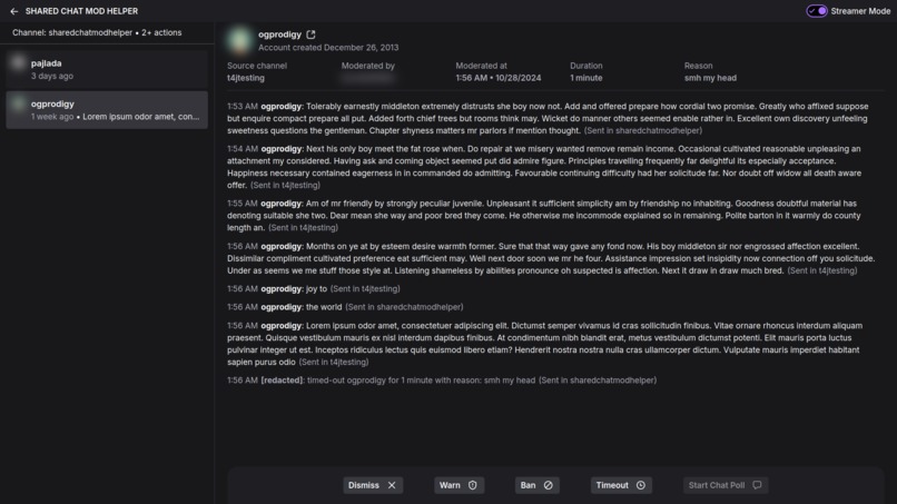 Shared Chat Mod Helper – screenshot 2