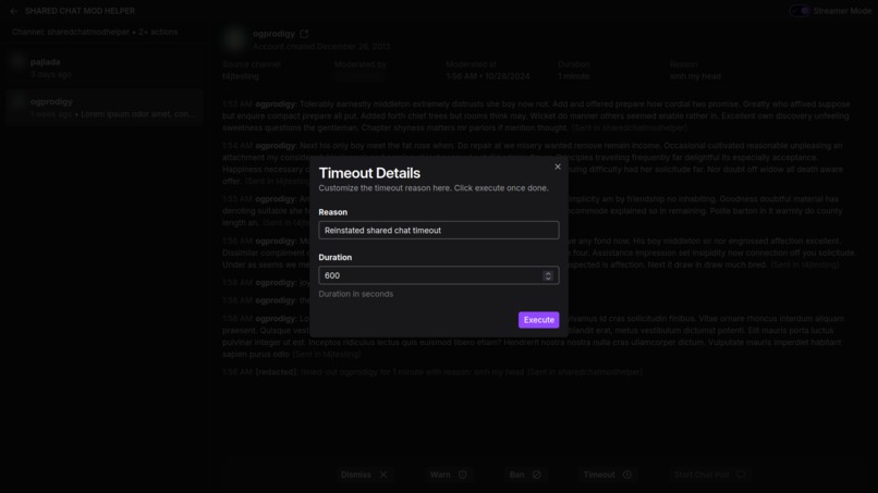 Shared Chat Mod Helper – screenshot 3