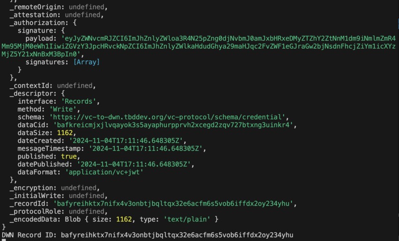Issue a KCC to a customer who already has a KYC – screenshot 2