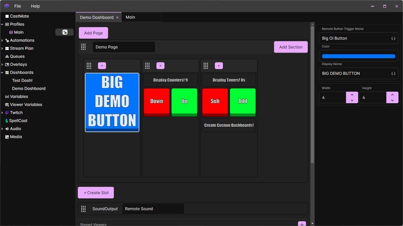 CastMate - Shareable Dashboards – screenshot 1