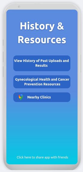 She Health AI: Early Gynecological Cancer detection system – screenshot 4