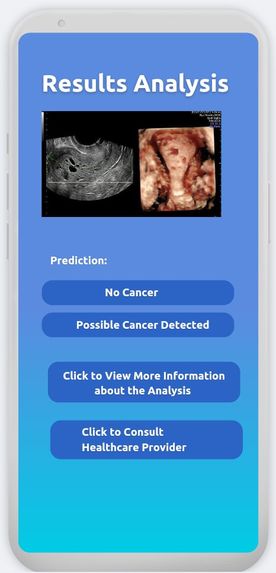 She Health AI: Early Gynecological Cancer detection system – screenshot 2