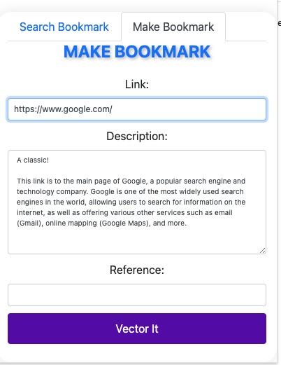 Bookmark – screenshot 3
