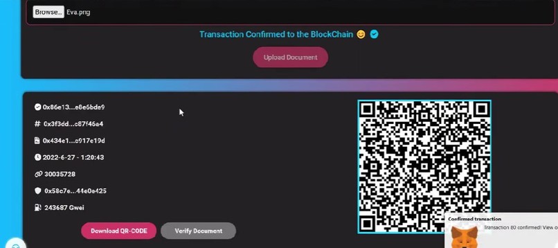Docuchain – screenshot 2