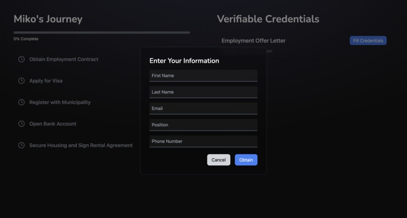 CredEase – screenshot 2