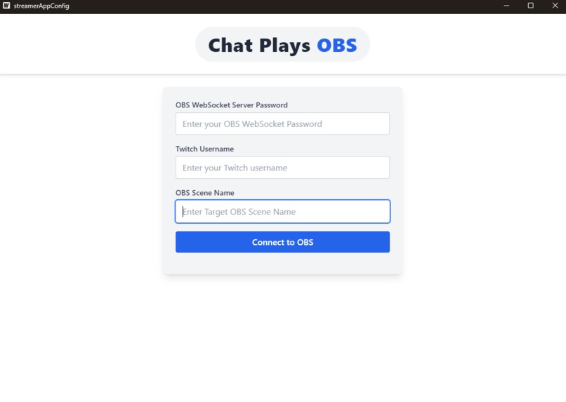 Chat Plays OBS – screenshot 5