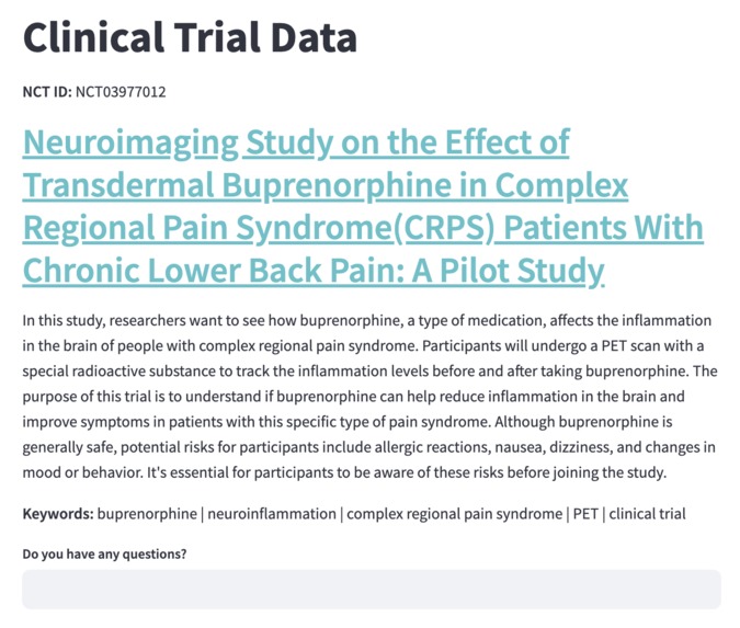 ClinicalConsent – screenshot 1