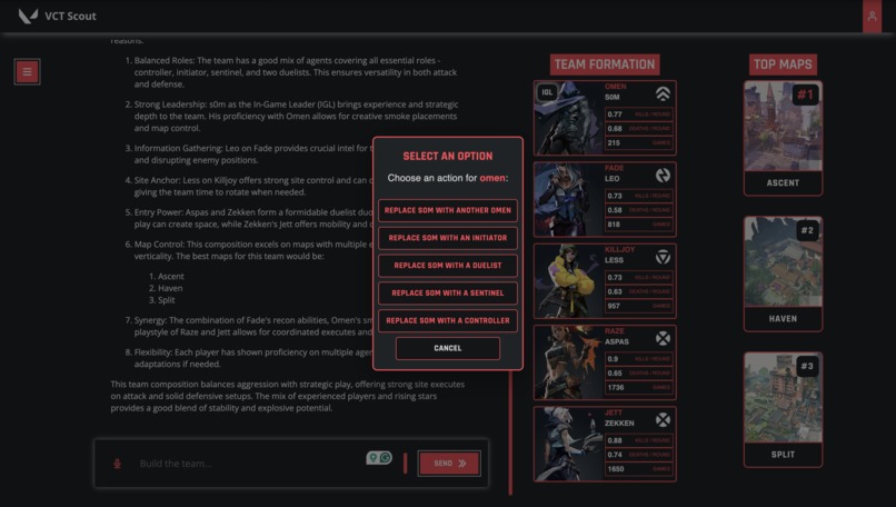 VCT Scout – screenshot 4