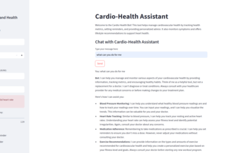 CardioHealth Assistant