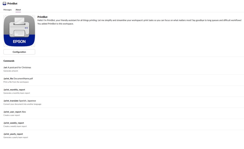 PrintBot  – screenshot 1