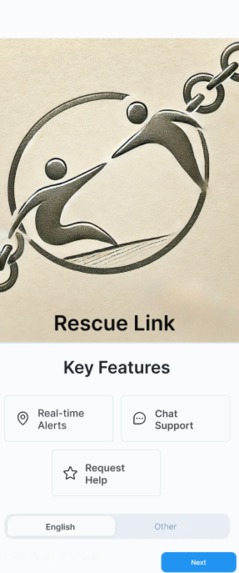 Rescue link – screenshot 1