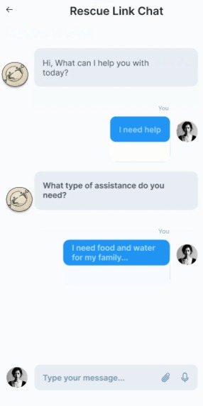 Rescue link – screenshot 3