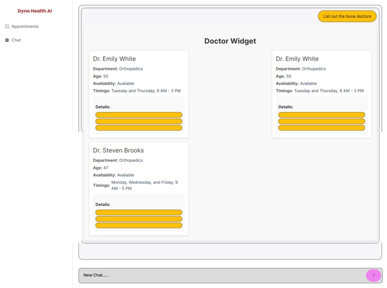 Dyno Health AI – screenshot 1