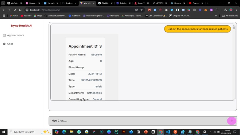 Dyno Health AI – screenshot 2