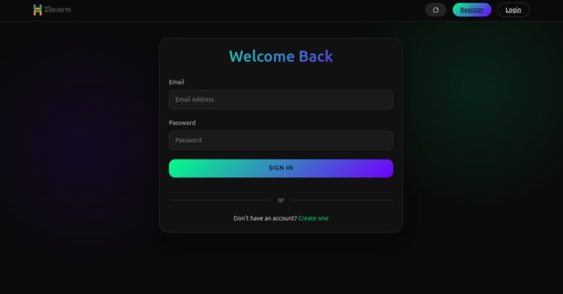 iLearn – screenshot 2