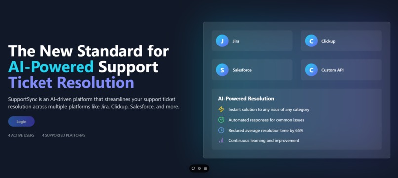 SupportSync – screenshot 1