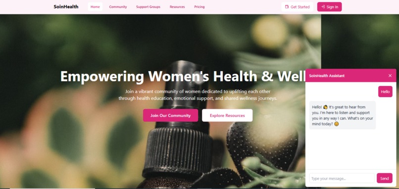 SoinHealth – screenshot 1