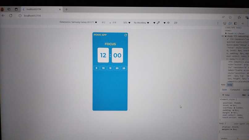 POMO APP  – screenshot 2