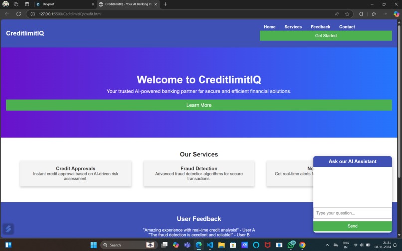 CreditlimitIQ – screenshot 3