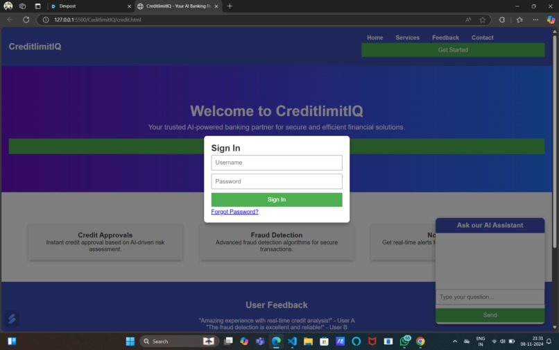 CreditlimitIQ – screenshot 4
