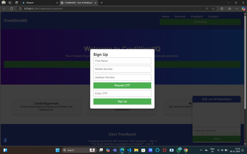 CreditlimitIQ – screenshot 5