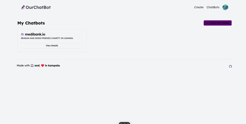 ourChatBot – screenshot 3