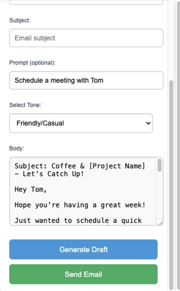 MailMate AI - An AI assistant for Gmail email management – screenshot 4