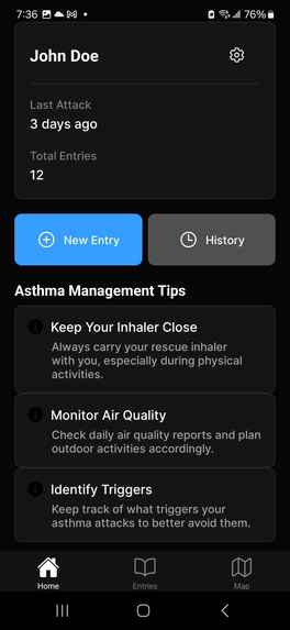 AIR - Your Personal Asthma Assistant – screenshot 3