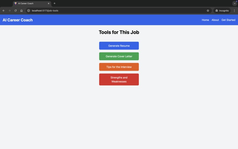 AI Career Coach – screenshot 4
