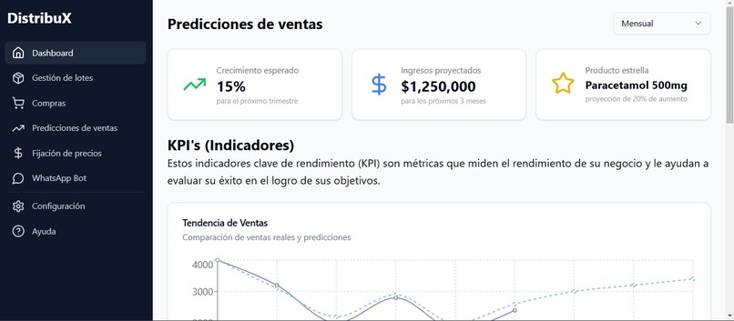 Distribux – screenshot 1