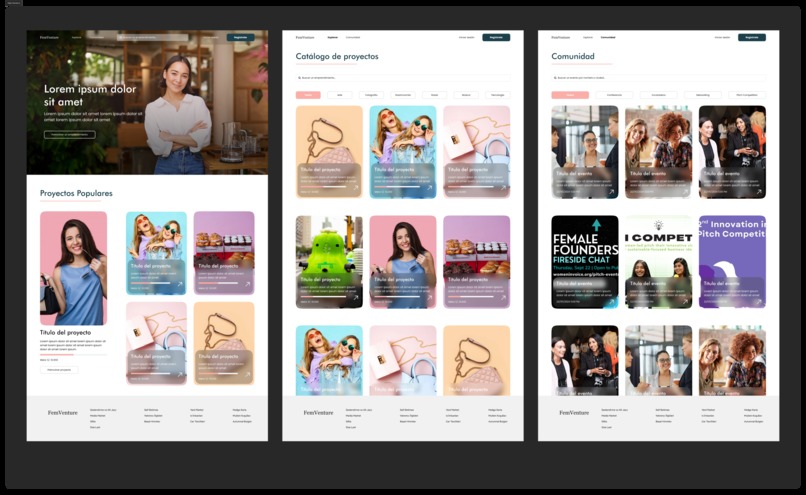 FemVenture – screenshot 1
