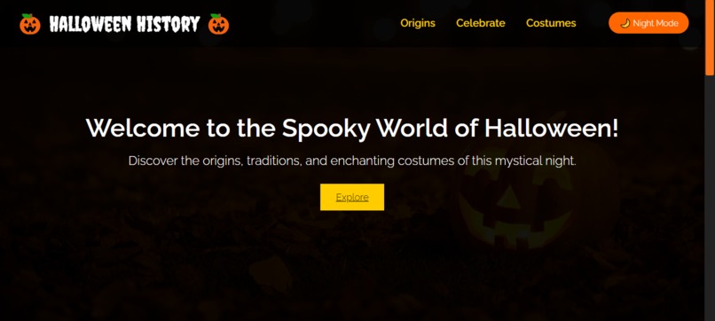 Halloween Histories – screenshot 1