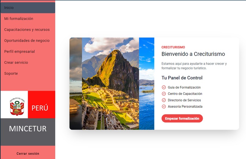 CreciTurismo – screenshot 2